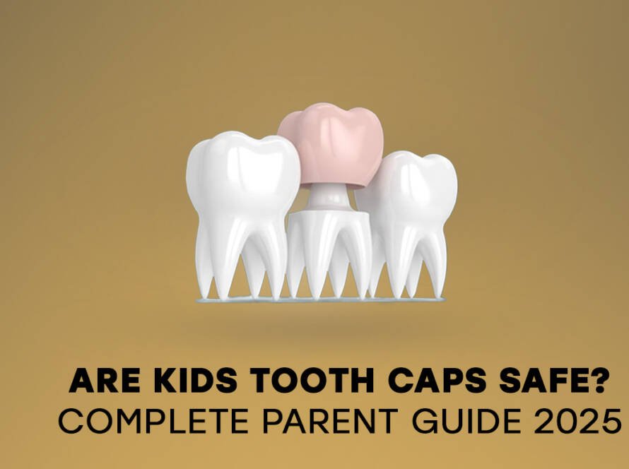 Kids tooth caps