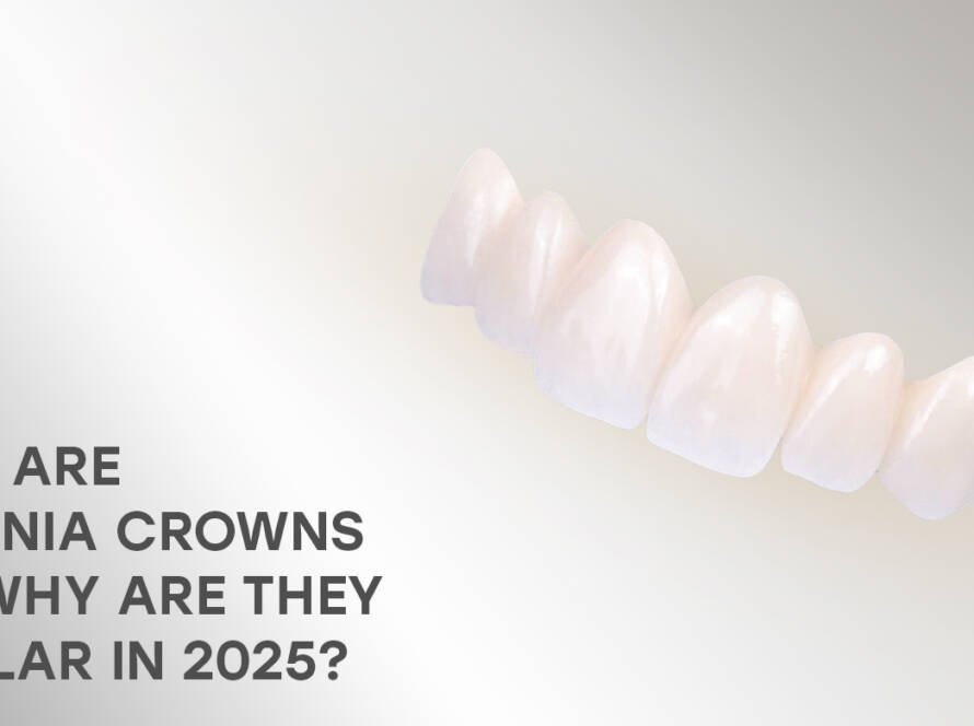 Zirconia crowns