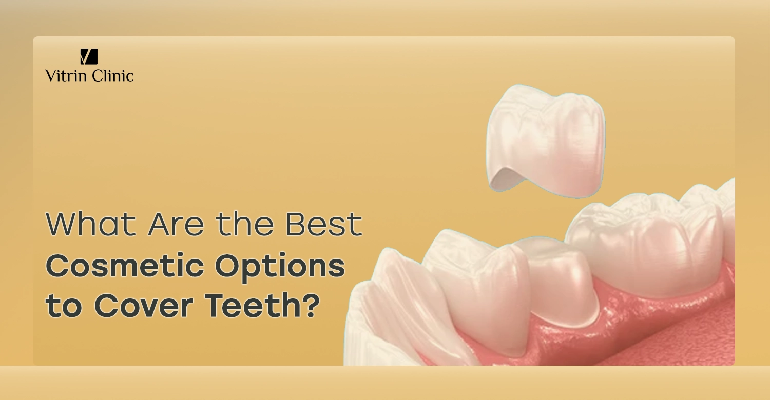 Cosmetic options to cover teeth
