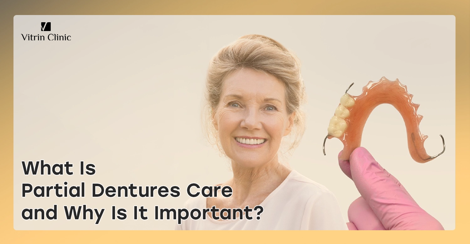 Partial dentures care