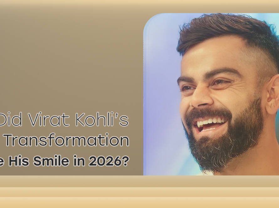Virat Kohli Teeth Transformation