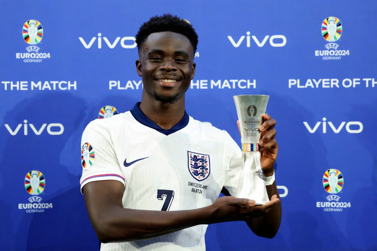 bukayo saka teeth