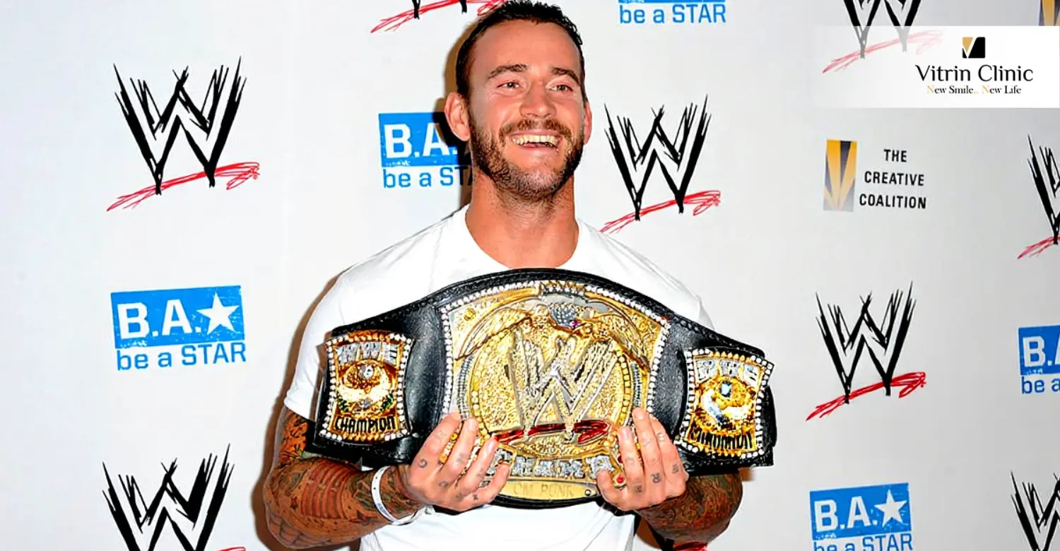 CM Punk teeth