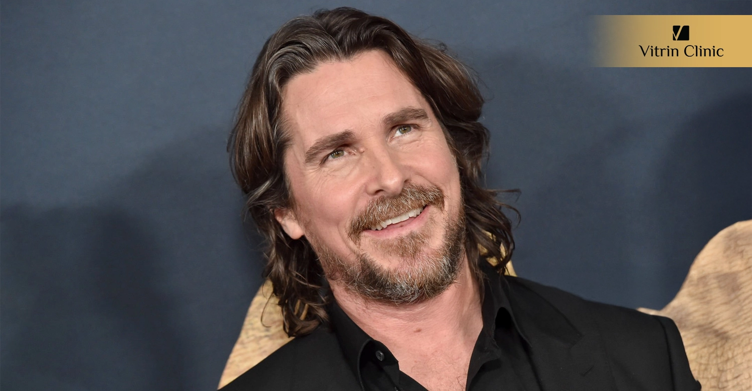 Is Christian Bale Sporting a Hollywood Smile?