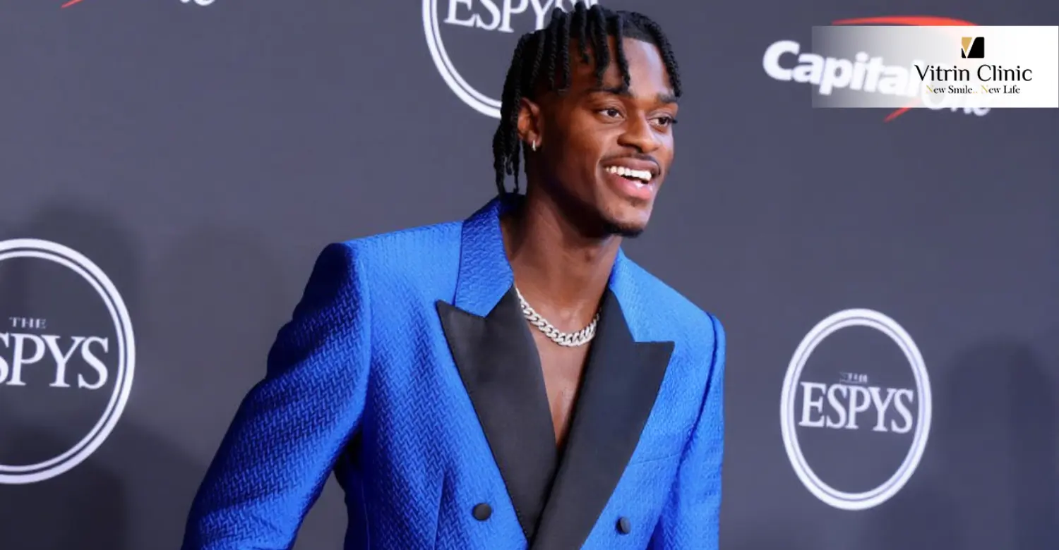 Jarred Vanderbilt teeth