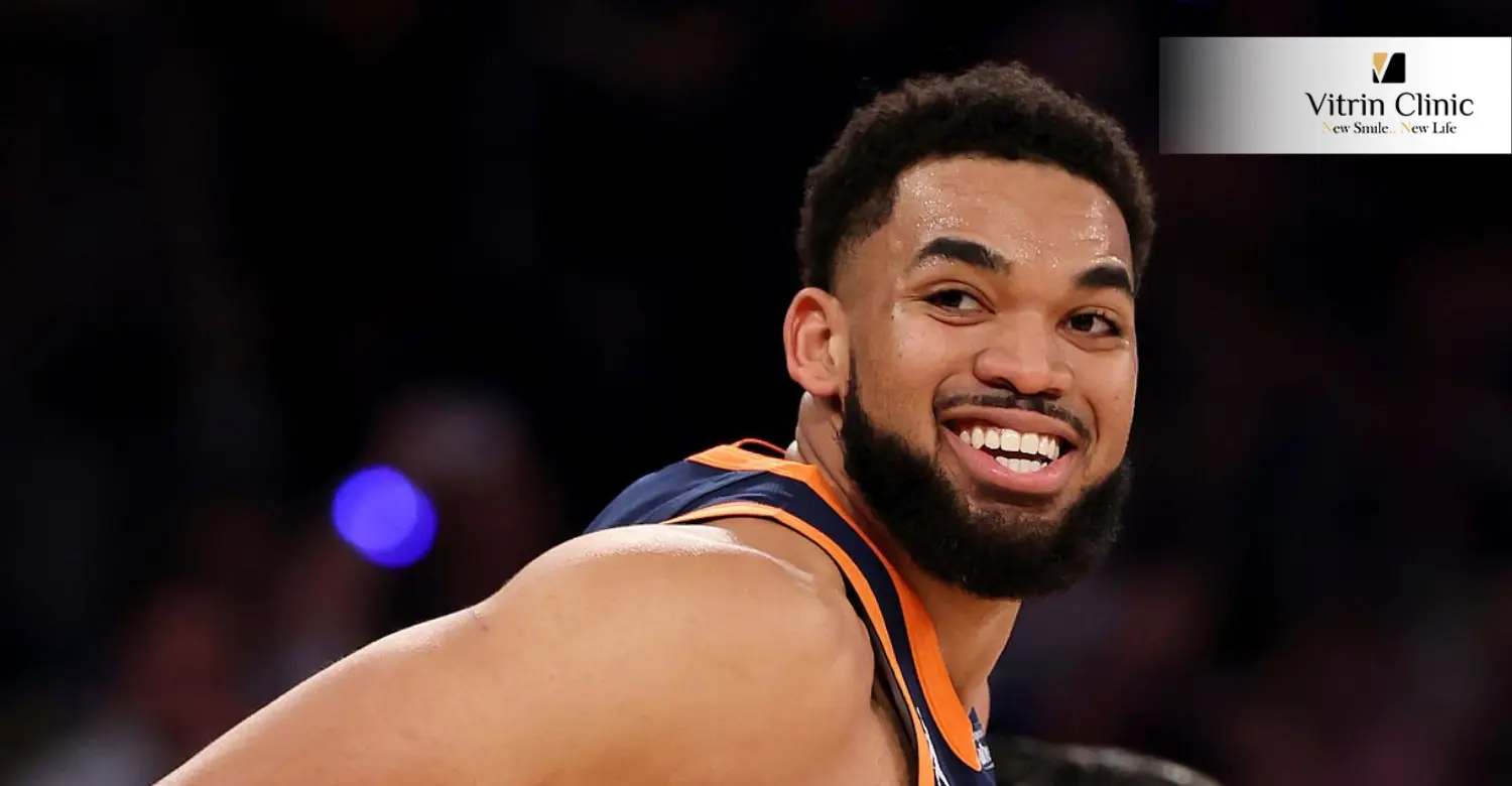 Karl-Anthony Towns teeth