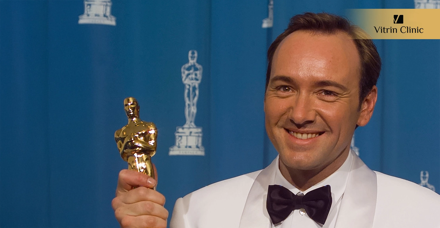 Is Kevin Spacey Sporting a Hollywood Smile?