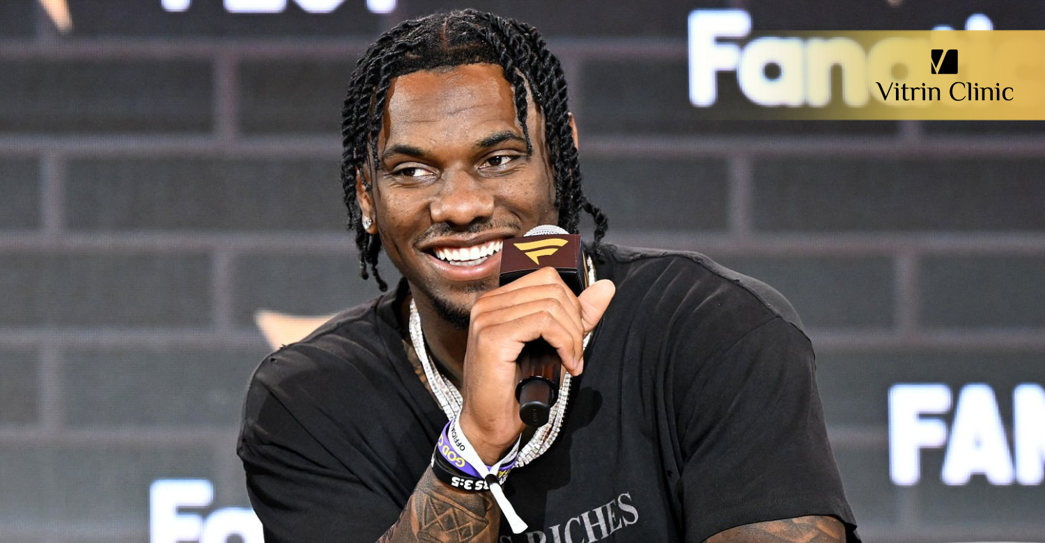 Malik Nabers Teeth