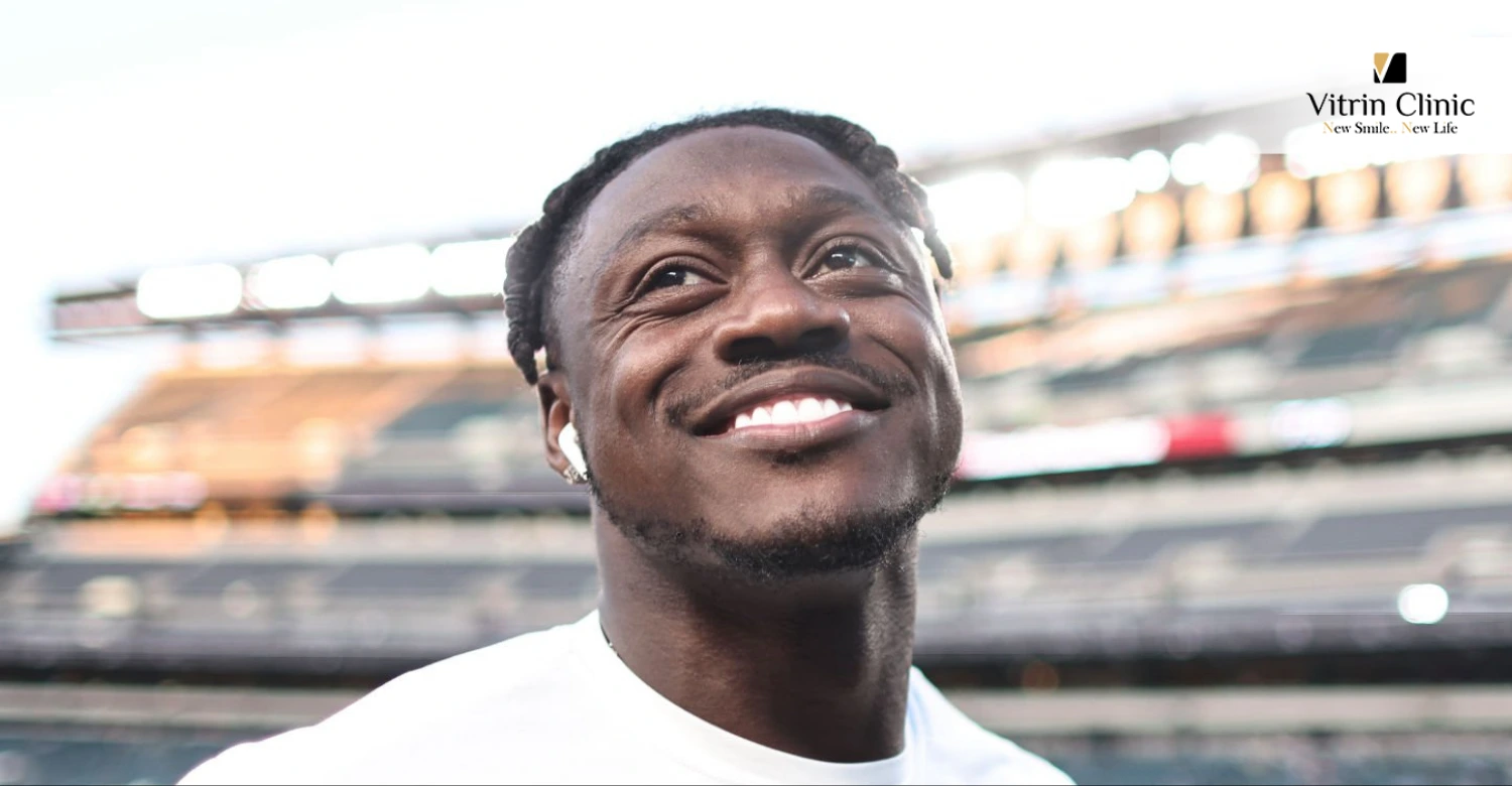 A.J. Brown smile