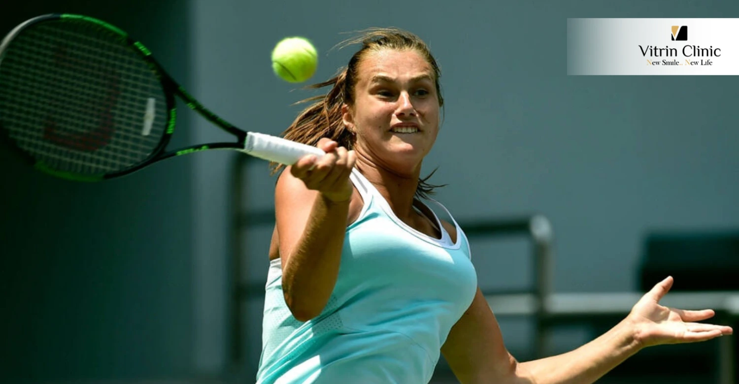 Aryna Sabalenka's Teeth in 2016