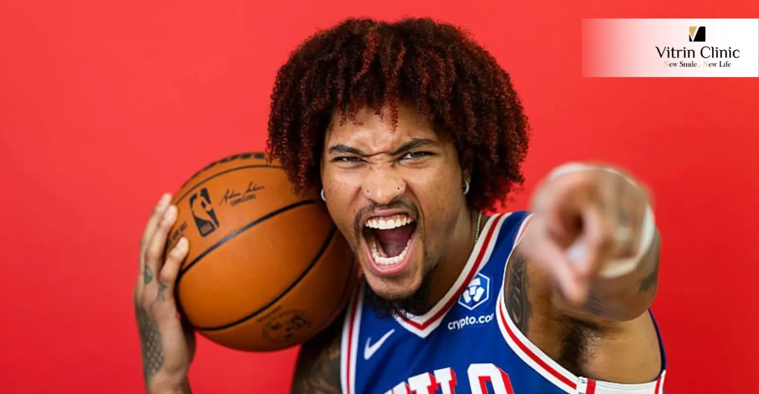 Kelly Oubre Jr. teeth