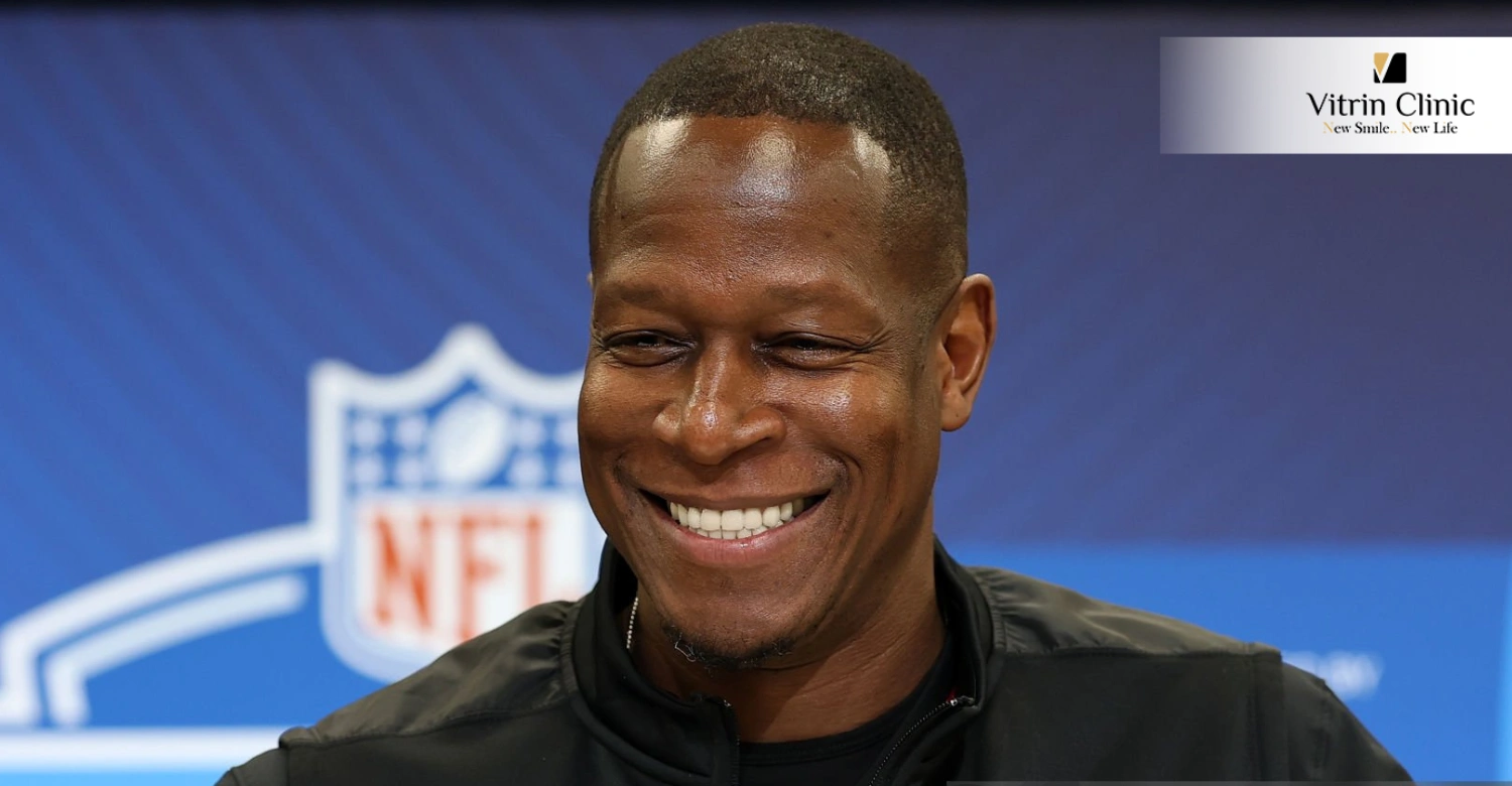 Raheem Morris teeth