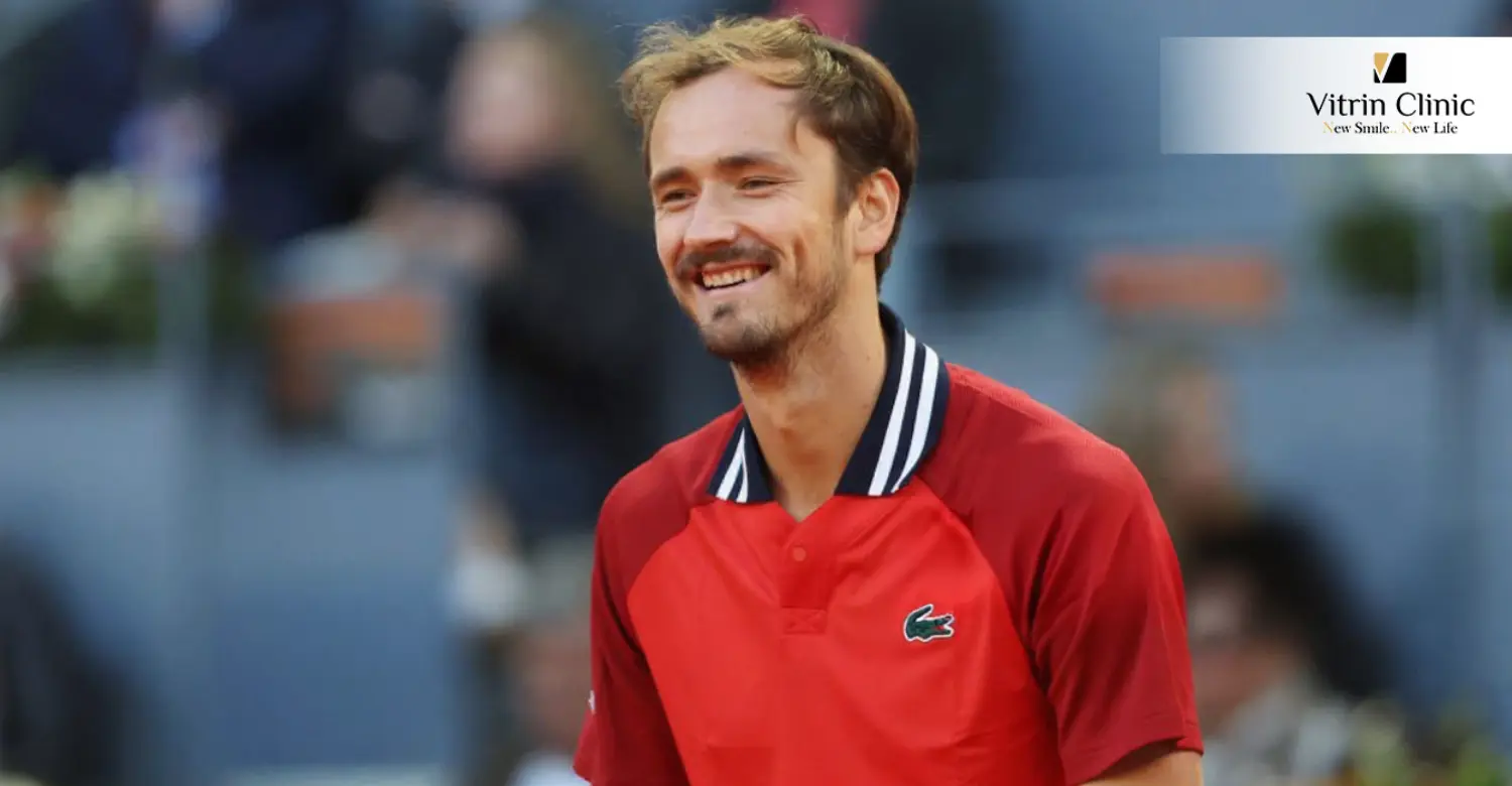 Daniil Medvedev Smile
