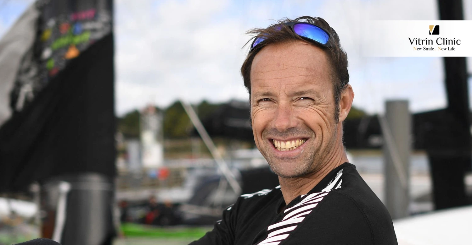 Le sourire de Thomas Coville
