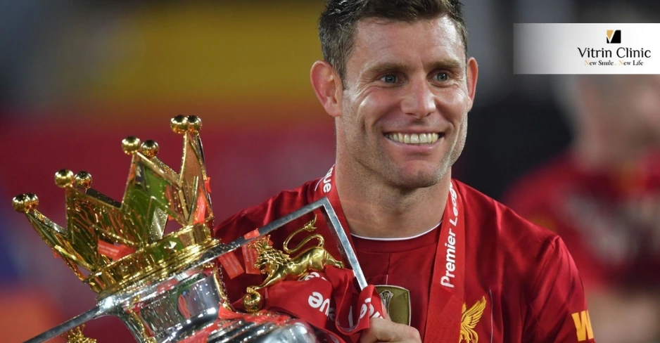 James Milner Smile