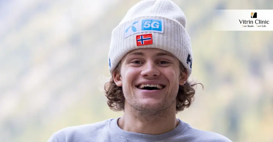Sourire de Lucas Pinheiro Braathen