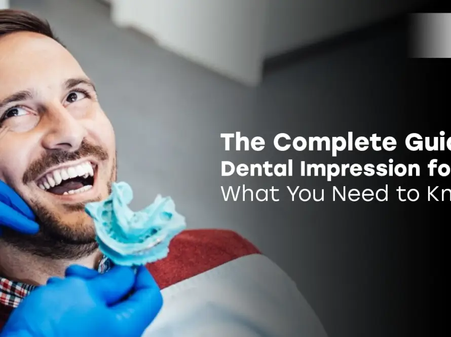 dental impression for crown