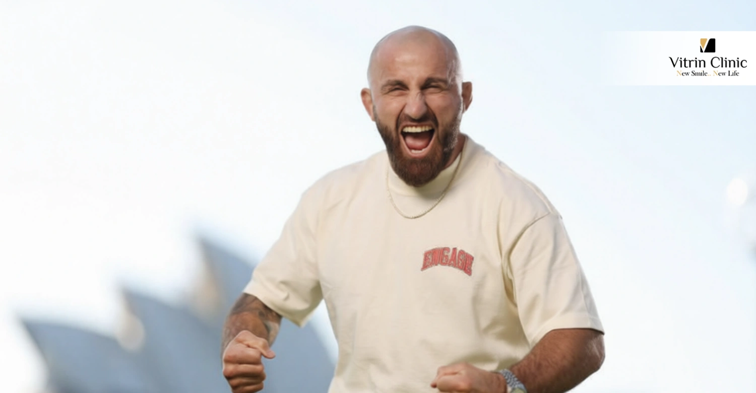 Alexander Volkanovski Smile
