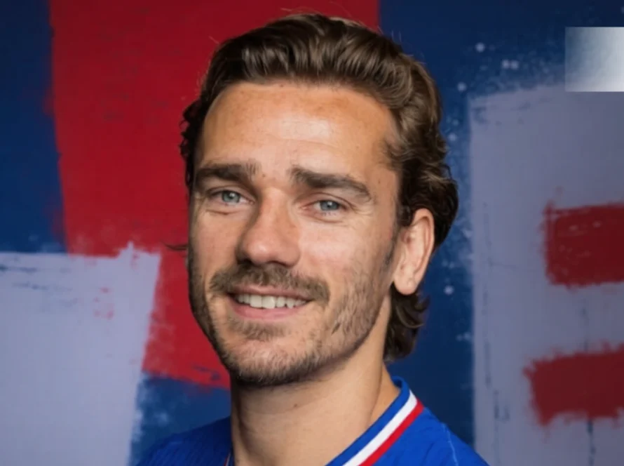 Antoine Griezmann smile