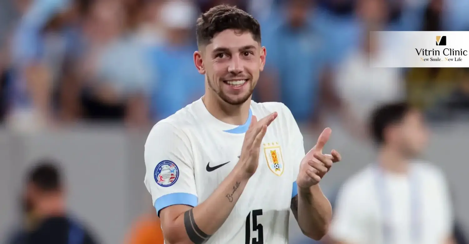 Sourire de Federico Valverde