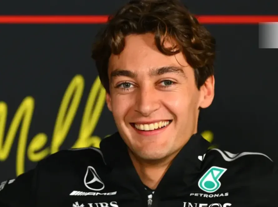 Sorriso de George Russell
