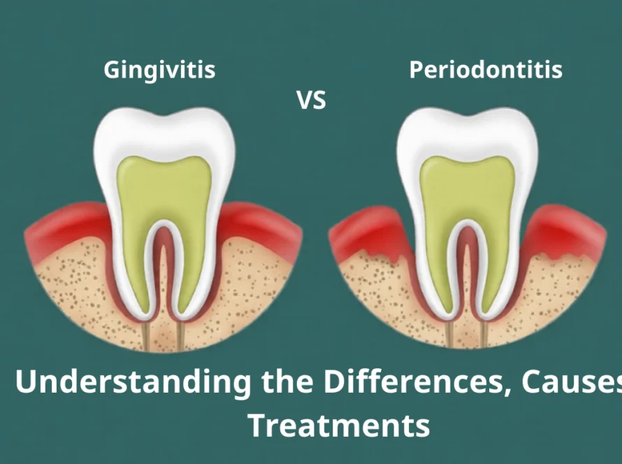 Gingivitis vs Periodontitis