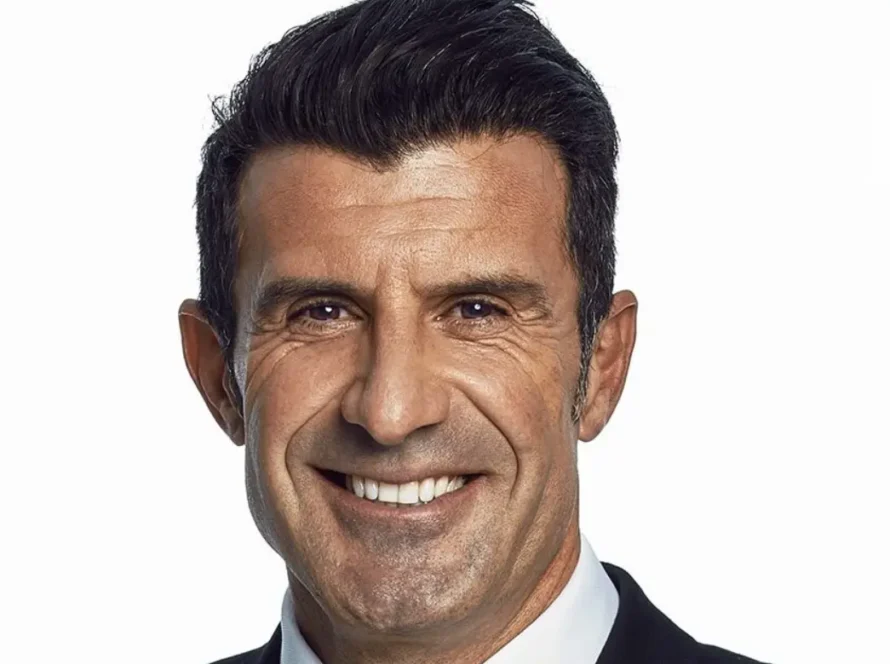 Sorriso de Luís Figo