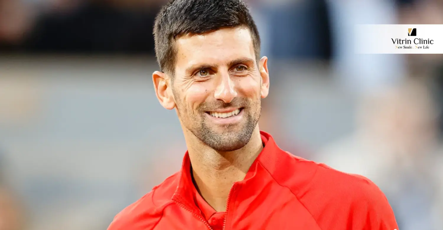 Sourire de Novak Djokovic