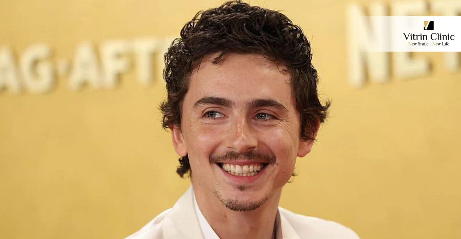 sorriso de Timothée Chalamet