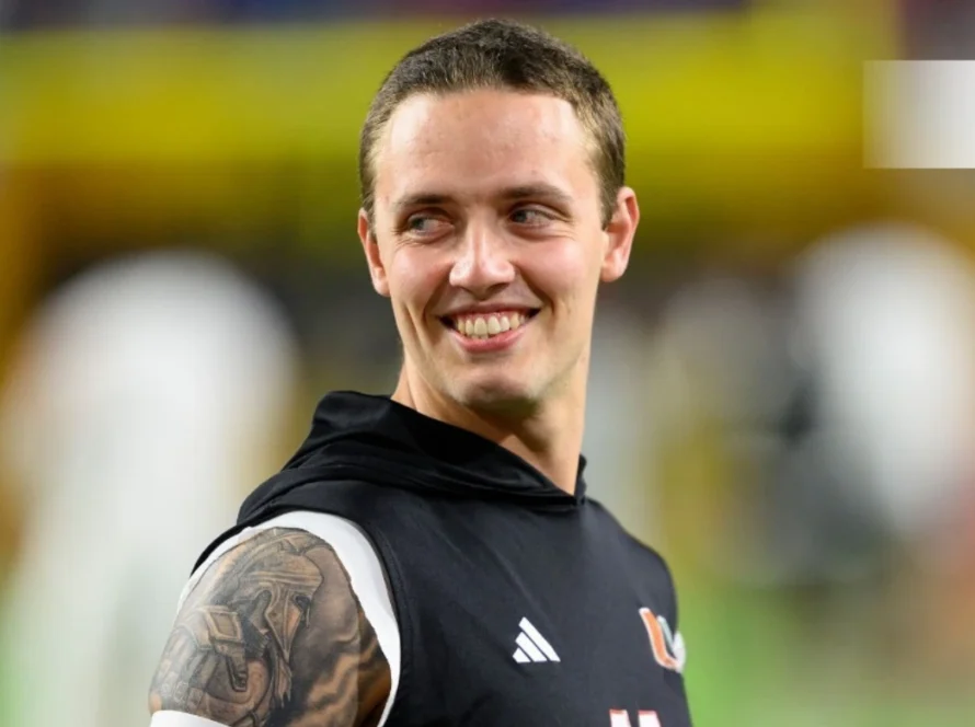 Carson Beck Smile