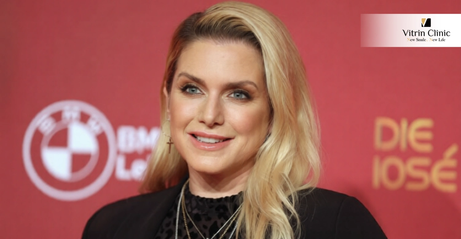 jeanette biedermann Lächeln