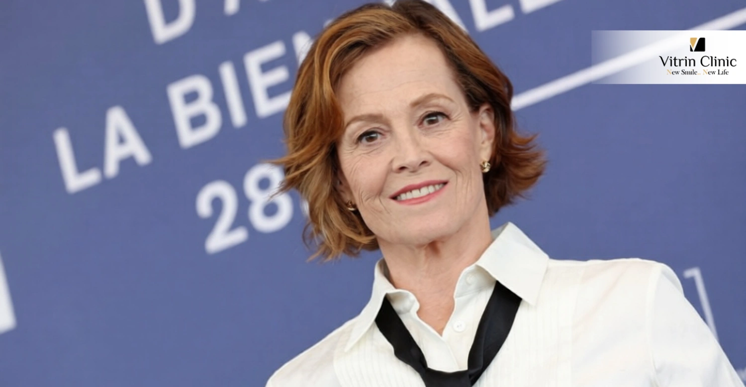 Sigourney Weaver Smile